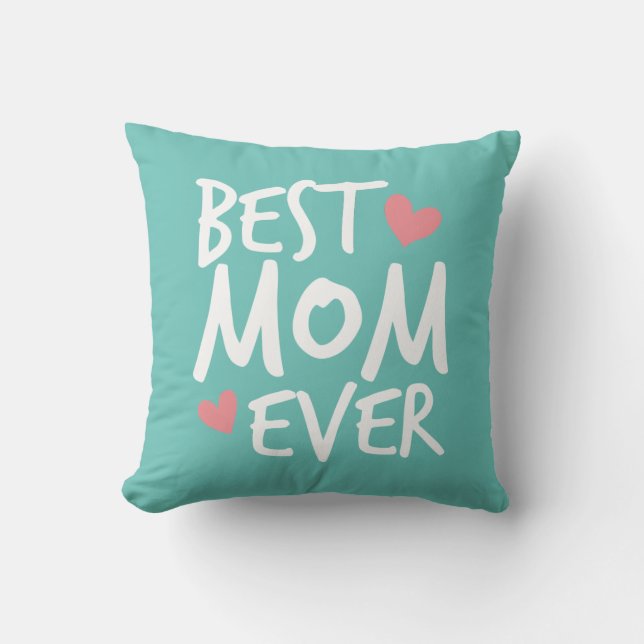 Coussin La meilleure maman de tous les jours La typographi (Recto)