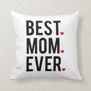 Coussin la meilleure maman jamais, art de mot, conception