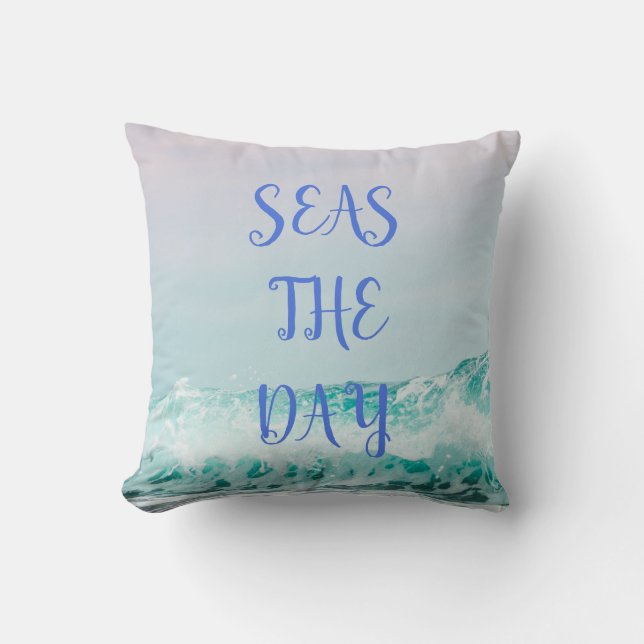 Coussin La Mer (Recto)