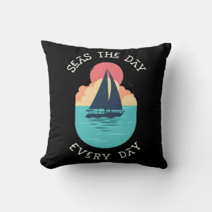 Coussin La mer chaque jour / La vie sur la plage