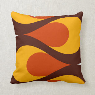 Coussin La moitié du siècle ondule le carreau