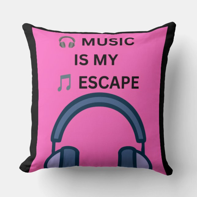 COUSSIN 🎧 LA MUSIQUE EST MA 🎵 ÉVASION (Recto)