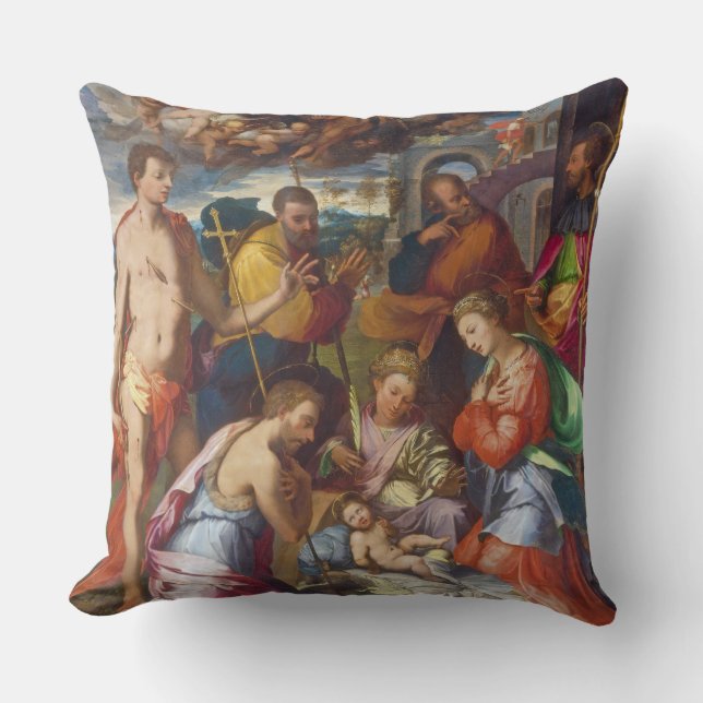 Coussin La Nativité, 1534 (huile sur panneau) (Recto)