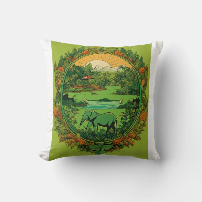 Coussin La nature (Recto)