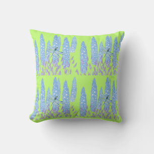 Coussin La nature est ici avec des fleurs