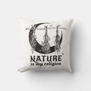 Coussin La nature est ma religion