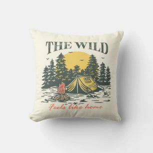 Coussin La nature sauvage ressemble à la maison