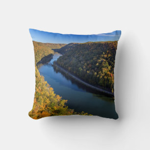 Coussin La New River Gorge à Hawks Nest State Park
