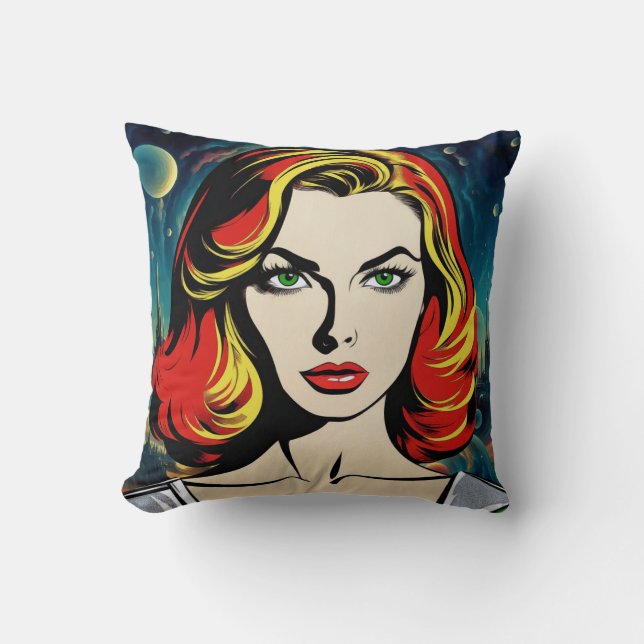 Coussin La nouvelle frontière (Recto)