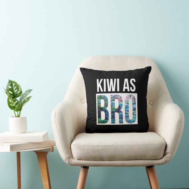 COUSSIN LA NOUVELLE-ZÉLANDE KIWI DIT : (Chaise)