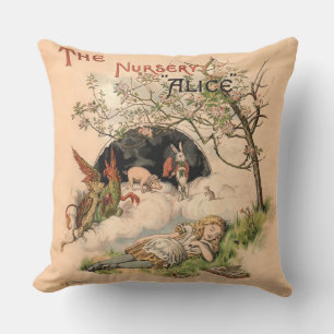 Coussin La Nursery Alice 1890 Couverture Ancien Monde Merv