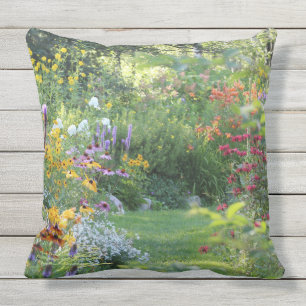 Coussin Là où trois jardins se réunissent, 20x20 extérieur