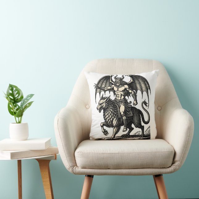 Coussin La paisible domination d'Astaroth (Chaise)