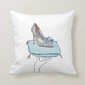 Coussin La pantoufle de Cendrillon