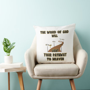 Coussin La Parole De Dieu Fera Lumière