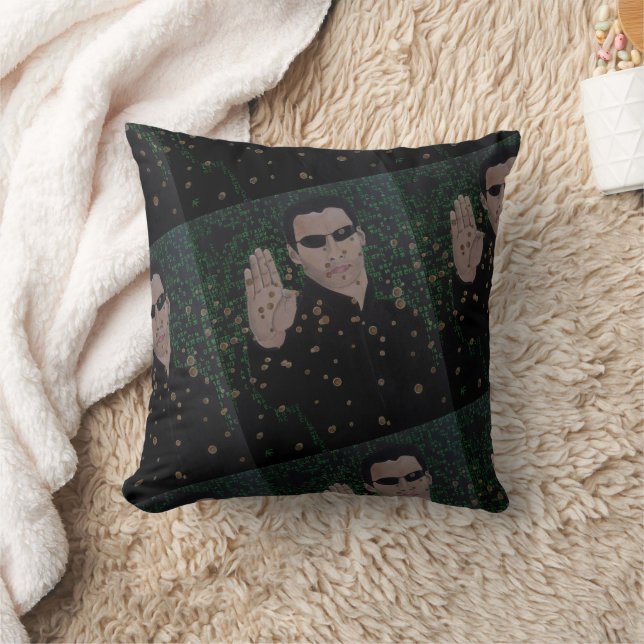 Coussin La peinture unique d'Alfred Fox (Couverture)