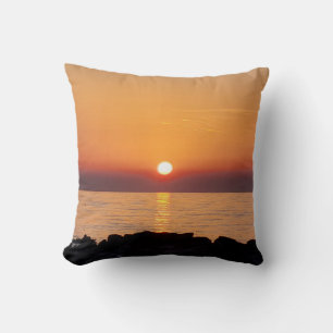 Coussin La photographie nature au coucher du soleil