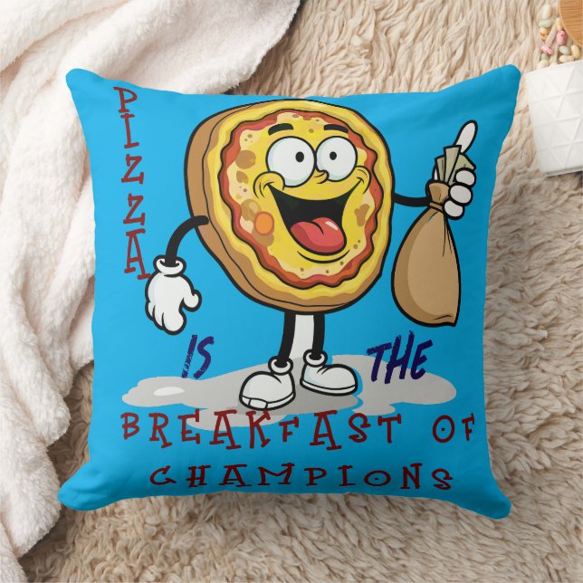 COUSSIN LA PIZZA EST LE PETIT-DÉJEUNER DES CHAMPIONS (Couverture)