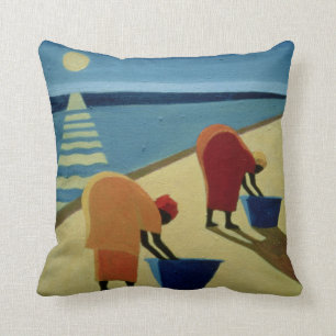 Coussin La plage flâne 1997