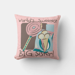 Coussin La plus douce des grandes soeurs du monde