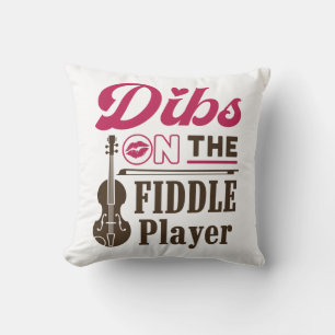 Coussin La préférence pour la Joueuse de Violon Épouse Pet