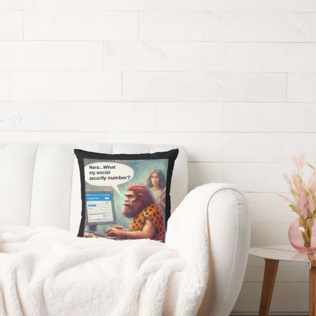 Coussin La première connexion de Yarg : faire ses opératio (Canapé)