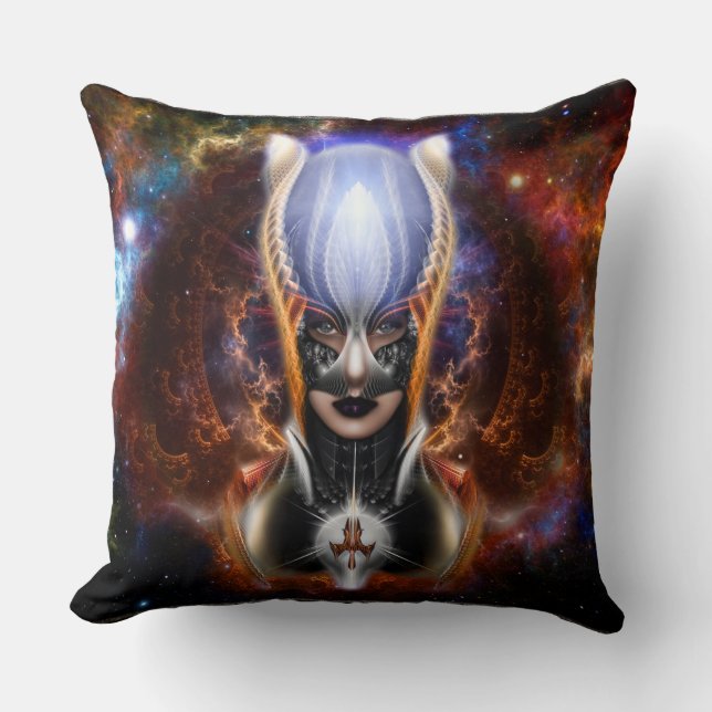 Coussin La Princesse Arzookienne Des Quatre Nébuleux (Recto)