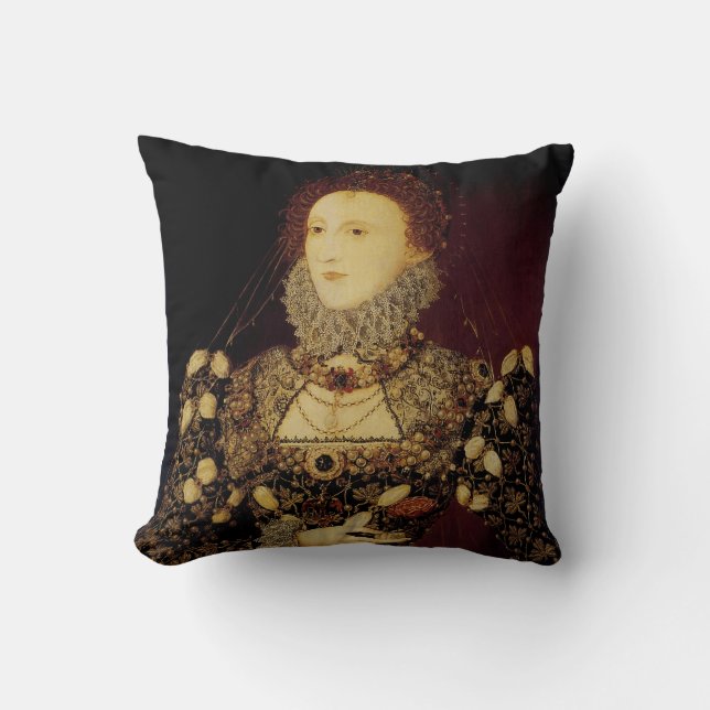 Coussin La Reine Elizabeth I (Recto)
