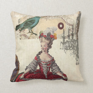 Coussin La Reine française Marie Antoinette de lustre de