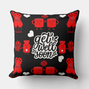 Coussin La reprise de la santé se porte bien bientôt