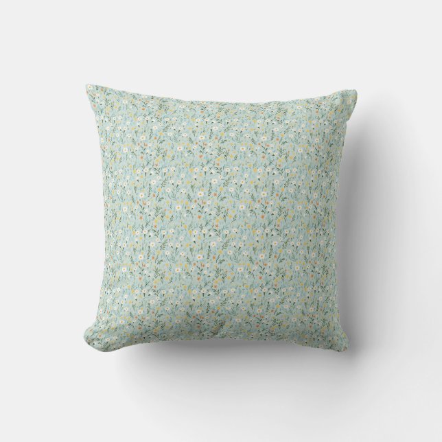 Coussin La Rose Est La Fleur Et La Maîtresse De L'Amour (Recto)