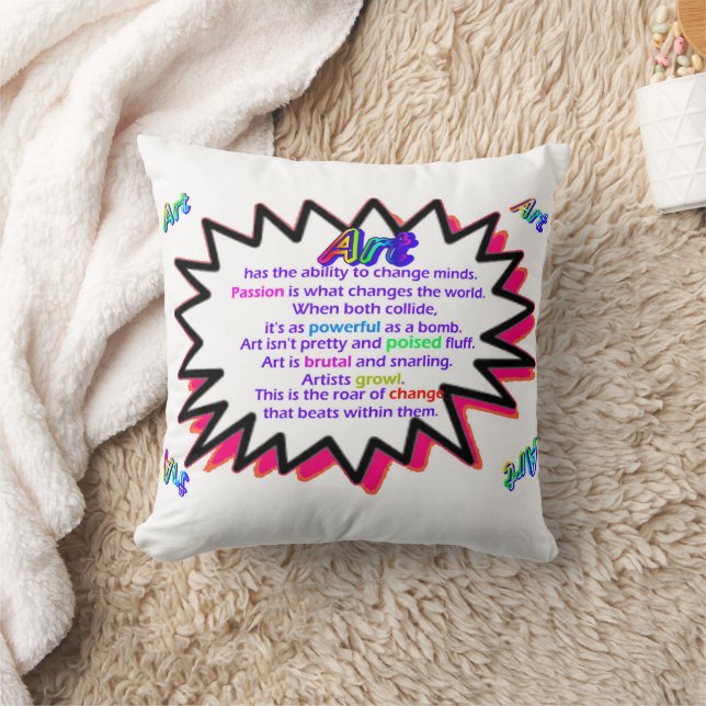 Coussin La ruée du changement (Couverture)