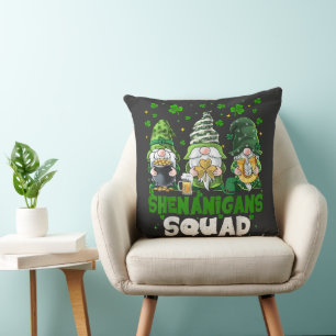 Coussin La Saint-Patrick Gnomes Shenanigans Squad Saint