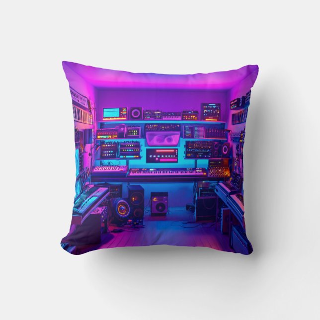 Coussin La salle de musique (Recto)