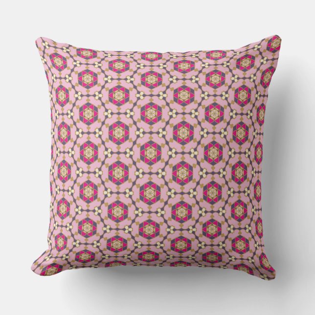 COUSSIN LA SALLE ROYALE DE LA QUÉNIE 3 JETER PILLOW (Recto)