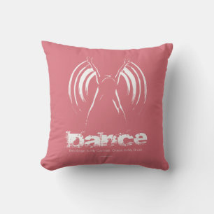Coussin La Scène Est Ma Toile (Danse)