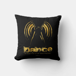 Coussin La Scène Est Ma Toile (Danse)
