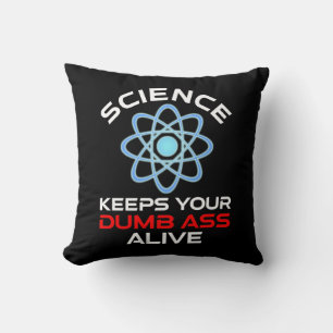 Coussin La Science Garde Vivante Votre Bande-Nue