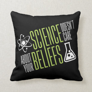 Coussin La Science ne s'inquiète pas