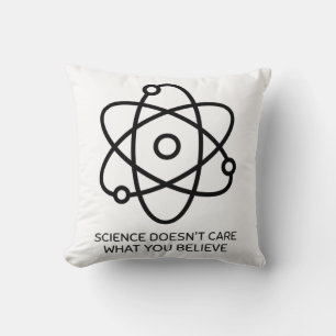 Coussin La science se moque de ce que vous croyez