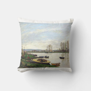 Coussin La Seine à Argenteuil par Sisley