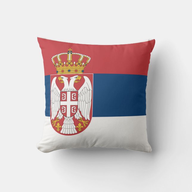 Coussin La Serbie (Recto)