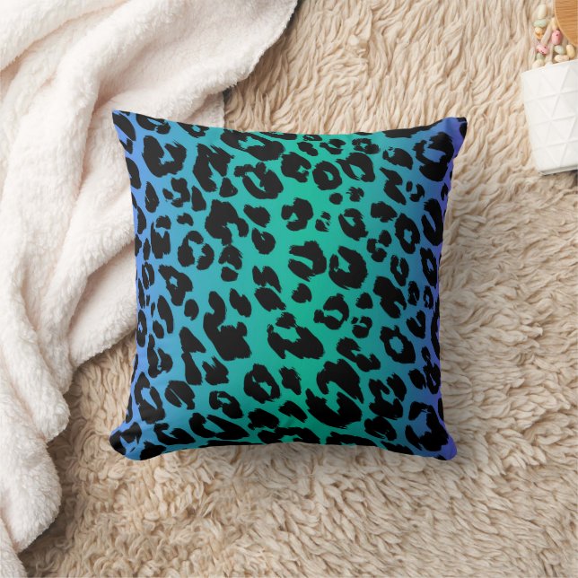 Coussin La série Leopard multicolore Design 6 (Couverture)