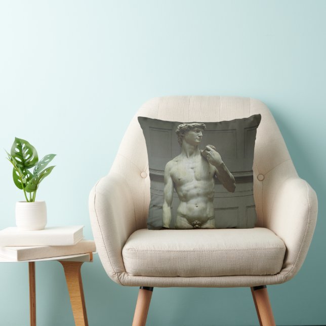 Coussin La statue de David de Michelangelo (Chaise)