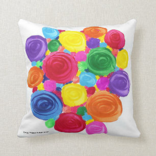 Coussin La sucrerie arrose l'artiste d'autisme