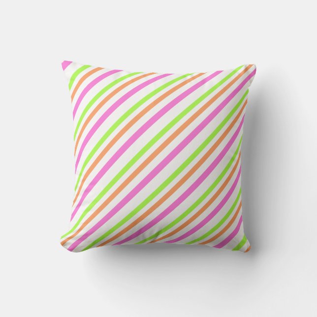 Coussin La sucrerie de coton moderne barre à la mode (Recto)