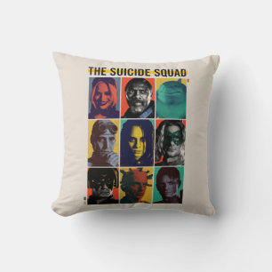 Coussin La Suicide Squad   Rétro Grid With Harley Quinn