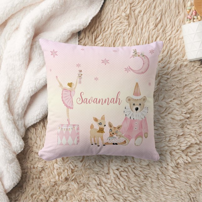 Coussin La Suite Nutcracker Personnalisée Pink Nursery (Couverture)