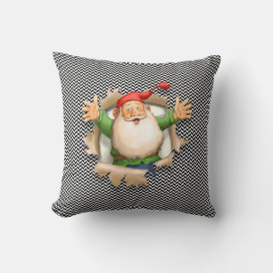 Coussin La surprise du Père Noël à Noël