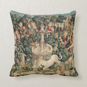Coussin La Tapisserie médiévale de l'Unicorne